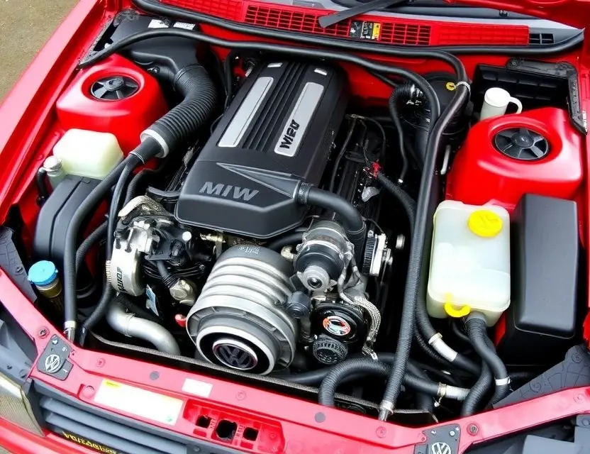 Сбереженный двигатель Volkswagen VR6